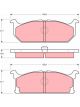 TRW Brake Pads