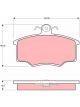 TRW Brake Pads