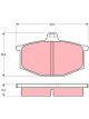 TRW Brake Pads