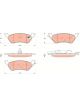 TRW DTEC Brake Pads