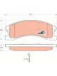 TRW DTEC Brake Pads