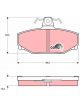 TRW Brake Pads