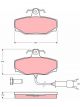 TRW Brake Pads
