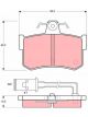 TRW Brake Pads