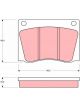 TRW Brake Pads