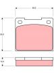 TRW DTEC Brake Pads