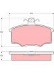 TRW Brake Pads