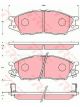 TRW DTEC Brake Pads