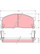 TRW Brake Pads
