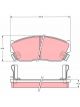 TRW Brake Pads