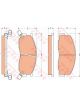 TRW Brake Pads