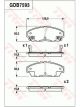 TRW DTEC Brake Pads