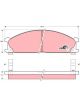 TRW DTEC Brake Pads