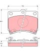 TRW DTEC Brake Pads