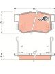 TRW DTEC Brake Pads