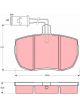 TRW Brake Pads
