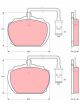 TRW Brake Pads