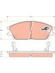 TRW DTEC Brake Pads