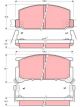 TRW DTEC Brake Pads