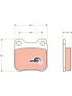 TRW Brake Pads