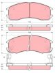 TRW DTEC Brake Pads