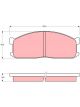 TRW DTEC Brake Pads