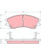 TRW Brake Pads