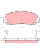 TRW Brake Pads