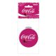 Coca-Cola Christmas Cherry Bauble Single Paper Air Freshener