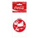 Coca-Cola Christmas Original Santa Single Paper Air Freshener