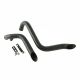 Attitude Exhaust Headers Black Drag Pipes 1 3/4 inc For Harley Touring Kit
