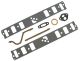 Proflow Intake Manifold Gasket Set For Holden Commodore V8 253 308