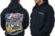 Proflow Hooded Sweatshirt Cotton Polyester Black Men's