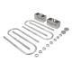 Proflow Lowering Block Kit For Ford & Holden Leaf Spring 2 Inch Universal