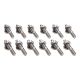 Proflow Exhaust Manifold Stud Kit Titanium For GM LS1/LS2/LS3/LSA Commodore
