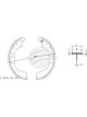 Bremtec Trade-Line Ceramic Brake Shoes