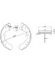 Bremtec Trade-Line Ceramic Brake Shoes