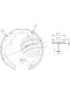 Bremtec Trade-Line Ceramic Brake Shoes