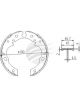 Bremtec Trade-Line Ceramic Brake Shoes For Isuzu Npr400 3.9L 2015-