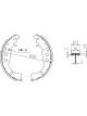 Bremtec Trade-Line Ceramic Brake Shoes