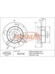 Fremax Brake Rotor (Pair) Solid