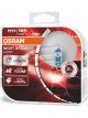 Osram Pkt 2 H11 Night Breaker Laser +150% Halogen Globe 12V 55W