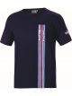 Sparco T-Shirt Big Stripes Martini-R Sz M