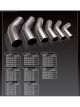 XForce 1-7/8 Bend, 15 Degree, Mild Steel