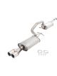 XForce 2.5 Cat-Back System Raw Finish 409 Stainless Steel