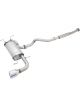 XForce 2.5 Cat-Back System With Single Tip Raw 409 Stainless