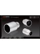 XForce 2.5 Inlet 3.5 Round Rolled-In Tip