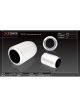 XForce 2.5 Inlet 80mm Angled-Edge Euro Style Round Tip