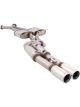 XForce 2.5Cat Back X Pipe System w/ Straight Pipe Rear Raw