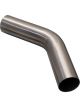 XForce 2-1/4 Mandrel Bend, 45 Degree, Brushed 304 Stainless Steel